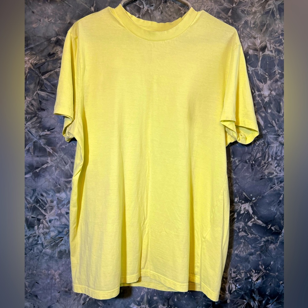 ASOS Short sleeve neon yellow casual T-shirt L